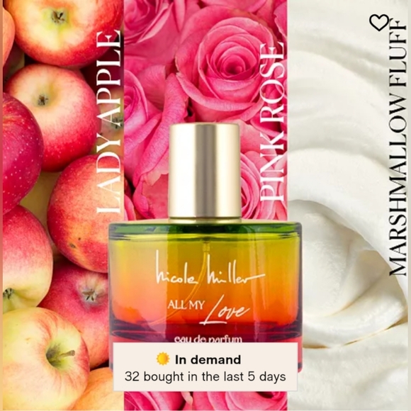 Nicole Miller All My Love, 10ml/0.34fl oz - Picture 6 of 8